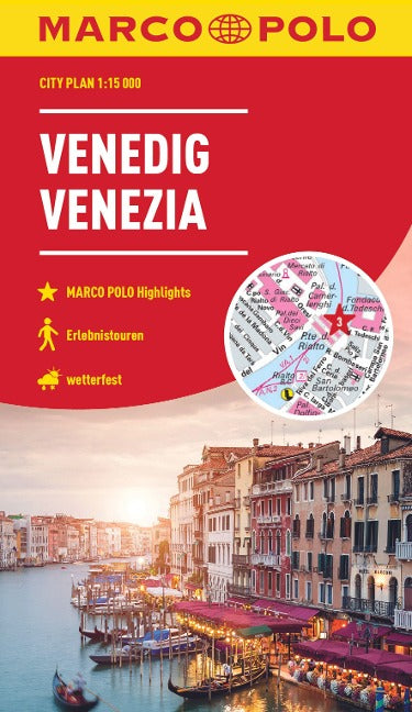 Venedig 1:5.500 - Marco Polo Stadtplan