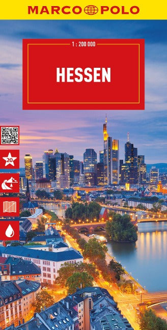 Marco Polo Karte 6 - Hessen 1:200.000