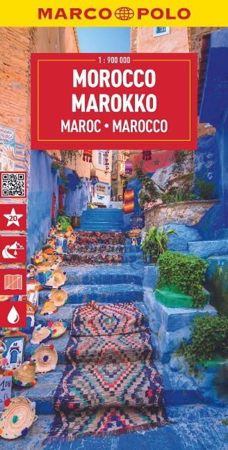 Marokko 1:900.000 - Marco Polo Länderkarte