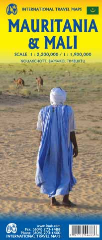 Mauretanien - Mali 1:2.200.000 - 1:1.900.000 ITMB