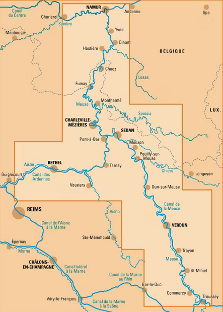 La Meuse - Kanalführer