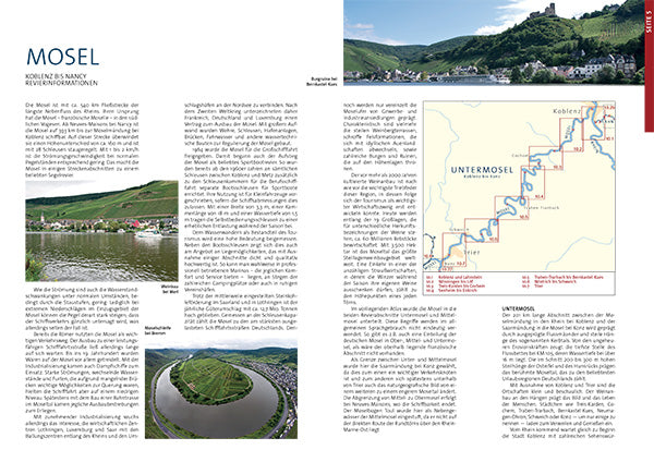 Mosel und Saar - Binnenkartenatlas 10 - Kartenwerft