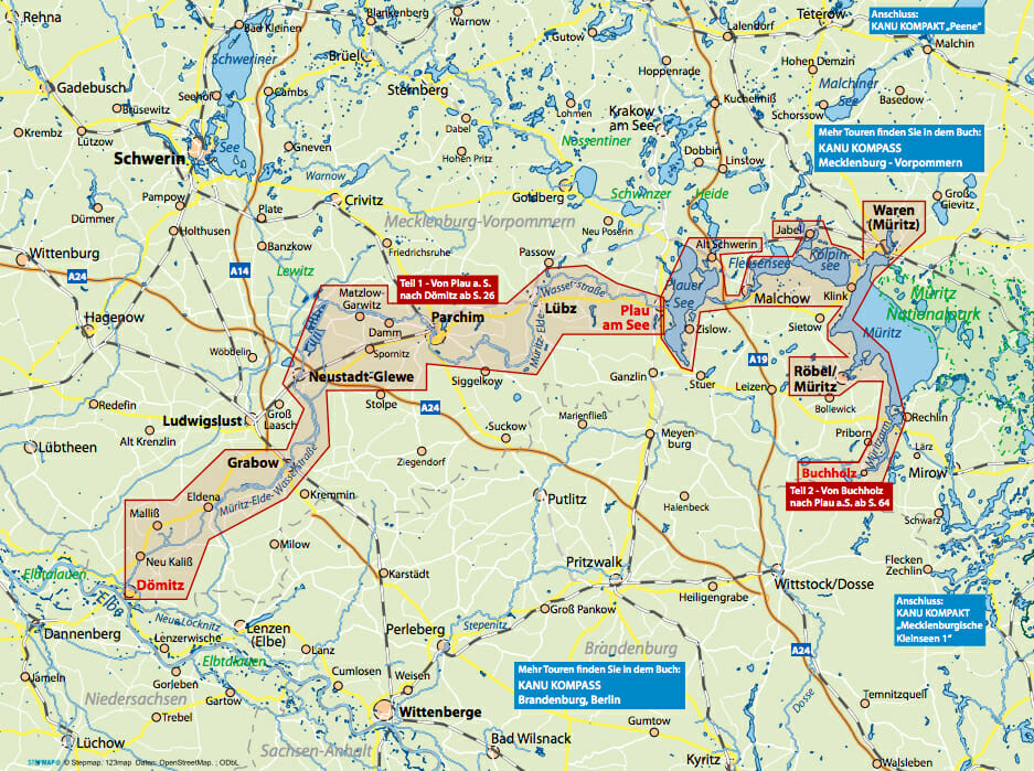 Müritz-Elde-Wasserstraße - Kanu Kompakt