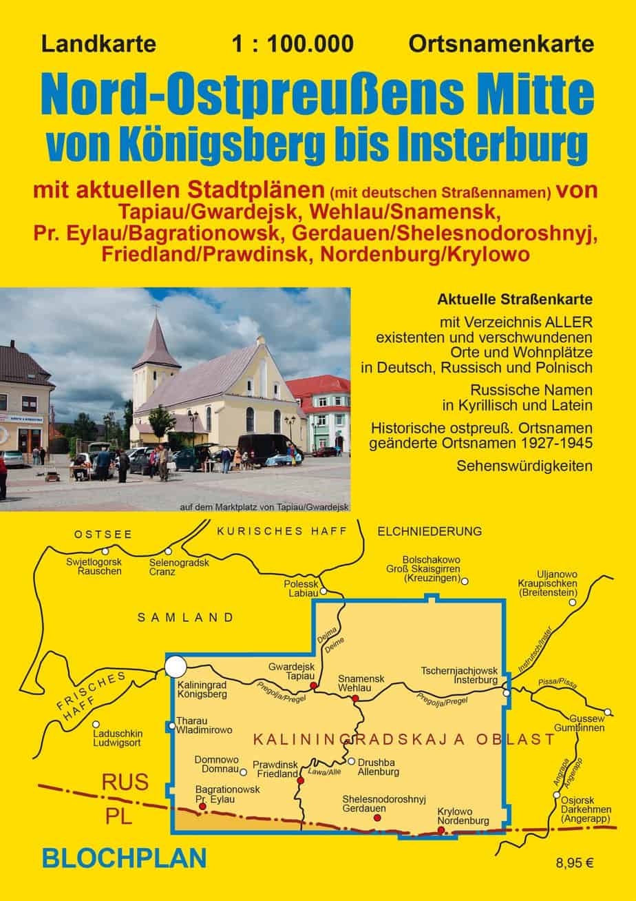 Nord-Ostpreußens Mitte 1:100.000