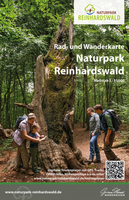 Reinhardswald 1:35.000 - Rad- und Wanderkarte