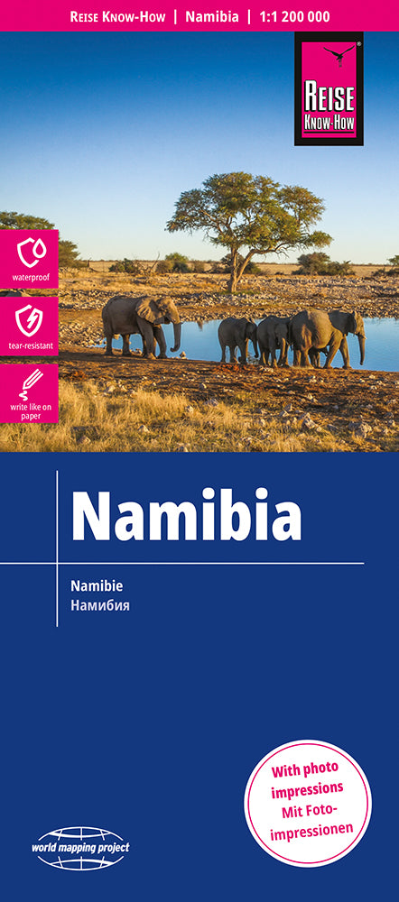 Namibia 1:1,2 Mio. - Reise Know How