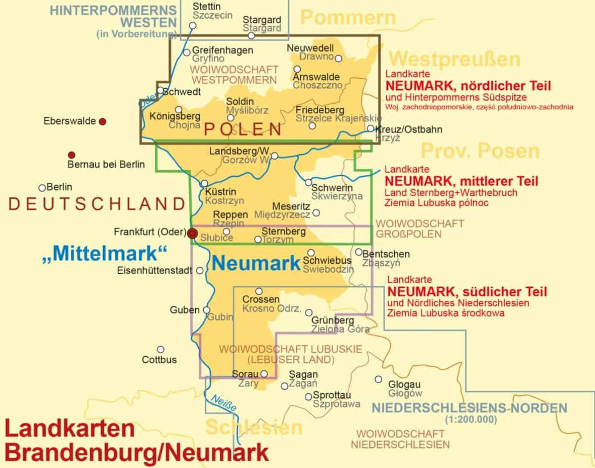 Neumark – nördlicher Teil 1:100.000