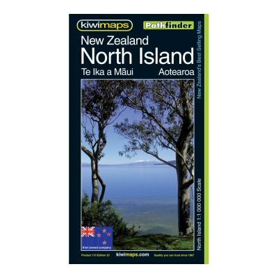 Nordinsel Neuseeland 1:1.000.000 - Straßenkarte Kiwimaps