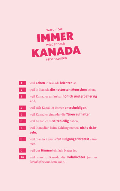 Was Sie dachten, NIEMALS über KANADA wissen zu wollen