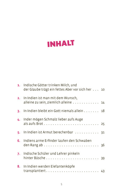 Was Sie dachten, NIEMALS über INDIEN wissen zu wollen