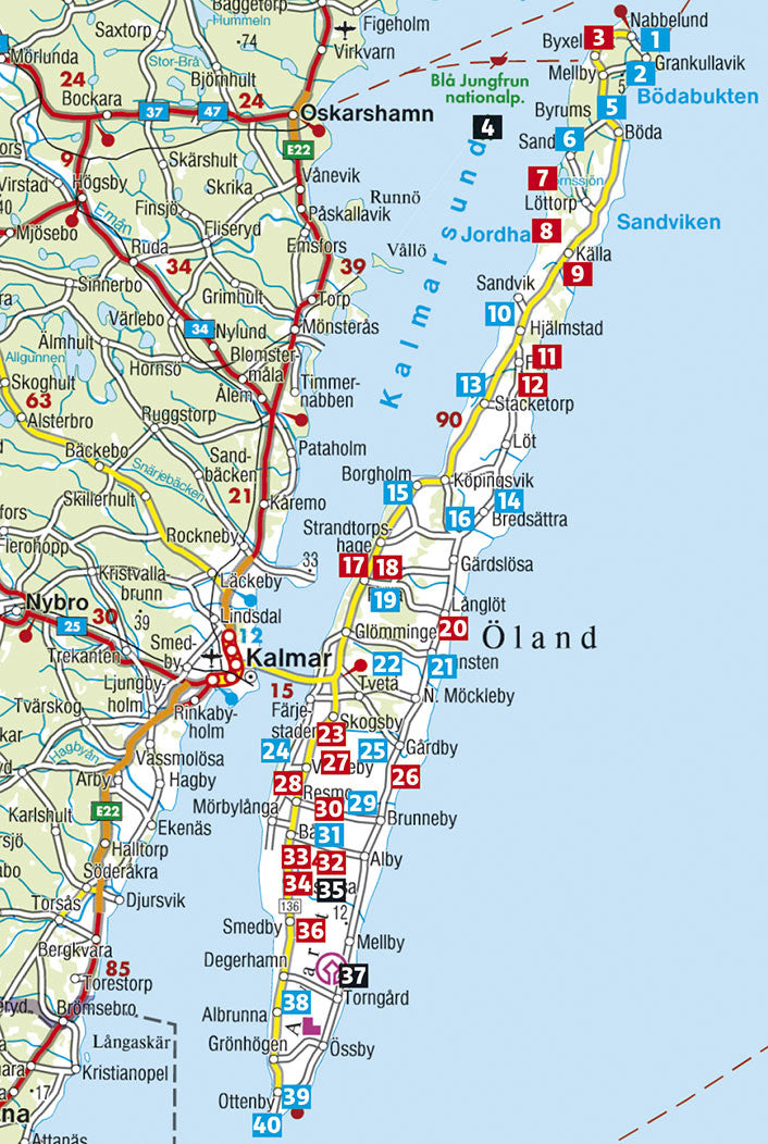 Öland - Rother Wanderführer