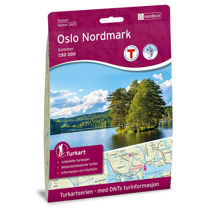 Oslo Nordmark 1:50.000 - Turkart