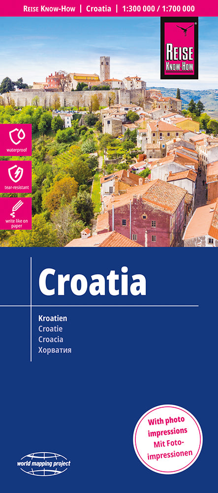 Kroatien 1:300.000 / 1:700.000 - Reise Know How
