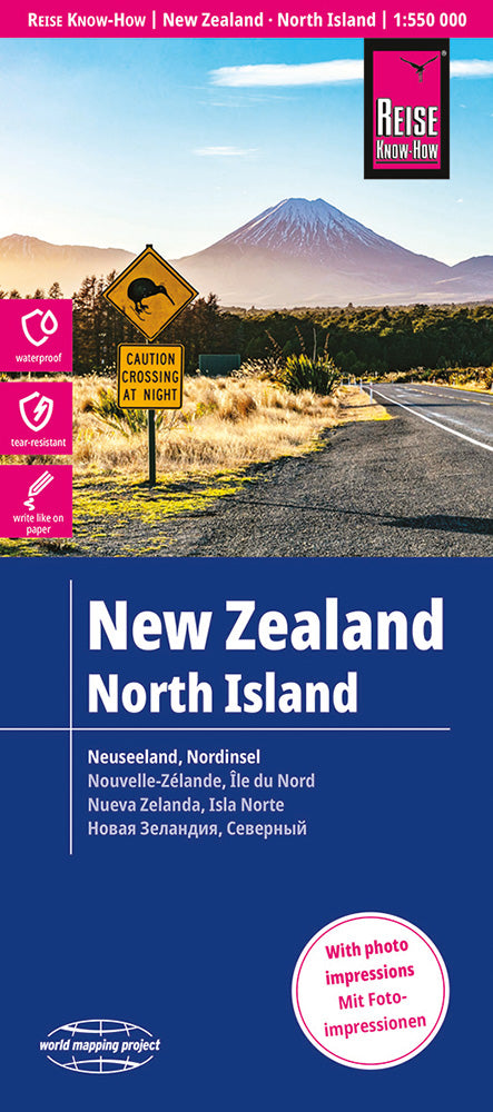 Neuseeland, Nordinsel (1:550.000) - Reise Know-How