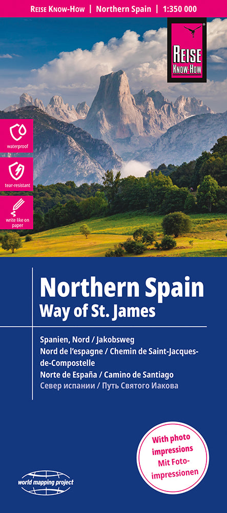 Spanien Nord / Jakobsweg (1:350.000) - Reise know-how