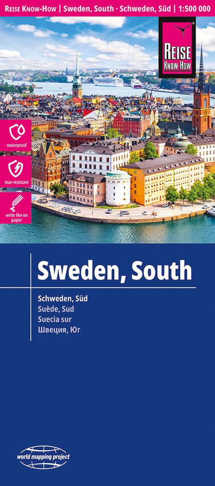 Schweden, Süd 1:500.000 - Reise Know How