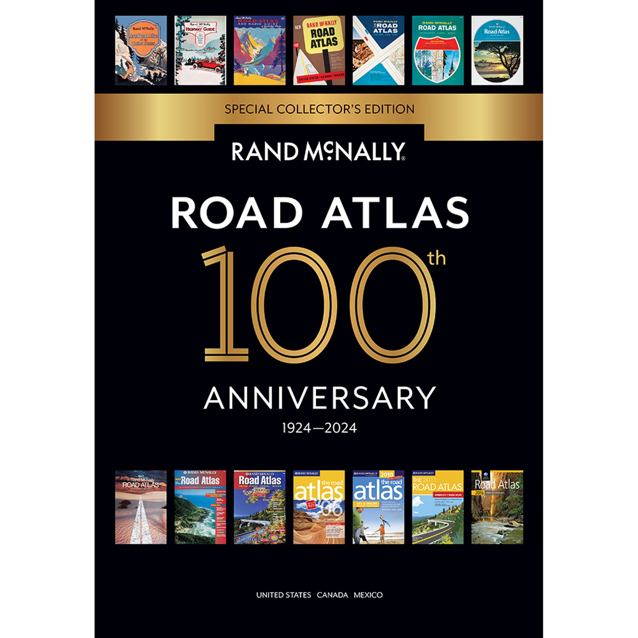 2022 USA Road Atlas Rand Mcnally Straßenatlas Amerika