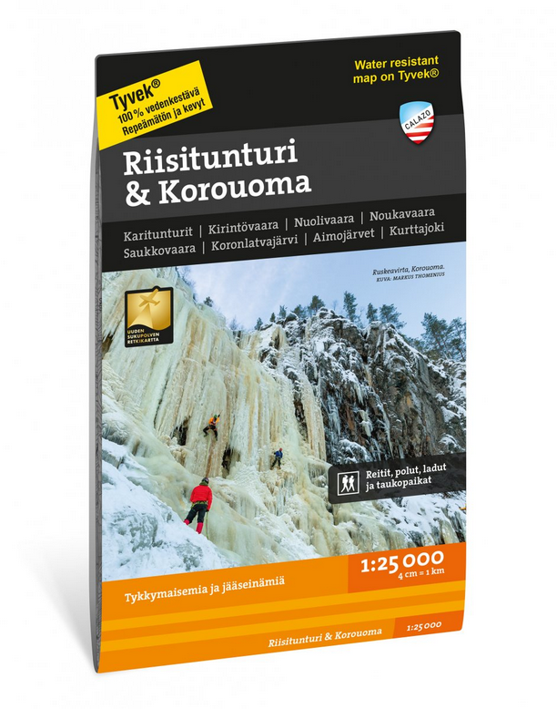 Riisitunturi Korouoma 1:25 000