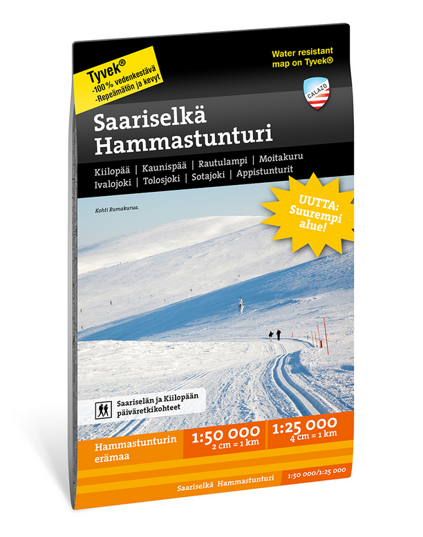 Saariselkä Hammastunturi 1:25.000/1:50.000