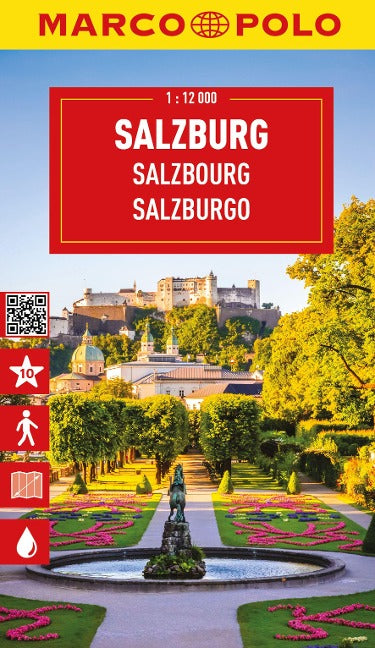 Salzburg 1:12.000 - Marco Polo Stadtplan