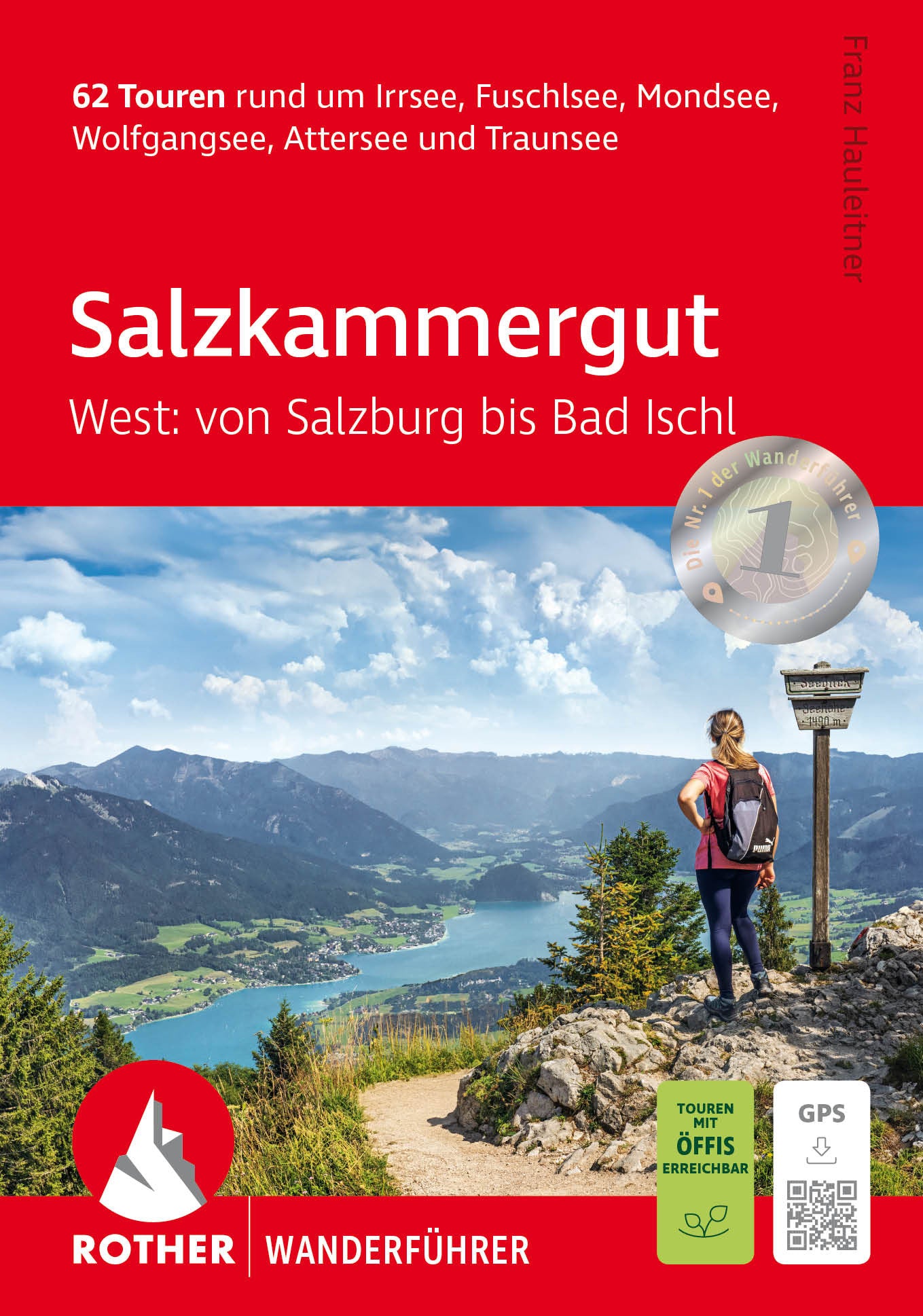 Salzkammergut West - Rother Wanderführer