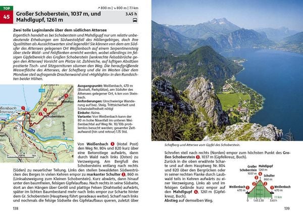 Salzkammergut West - Rother Wanderführer