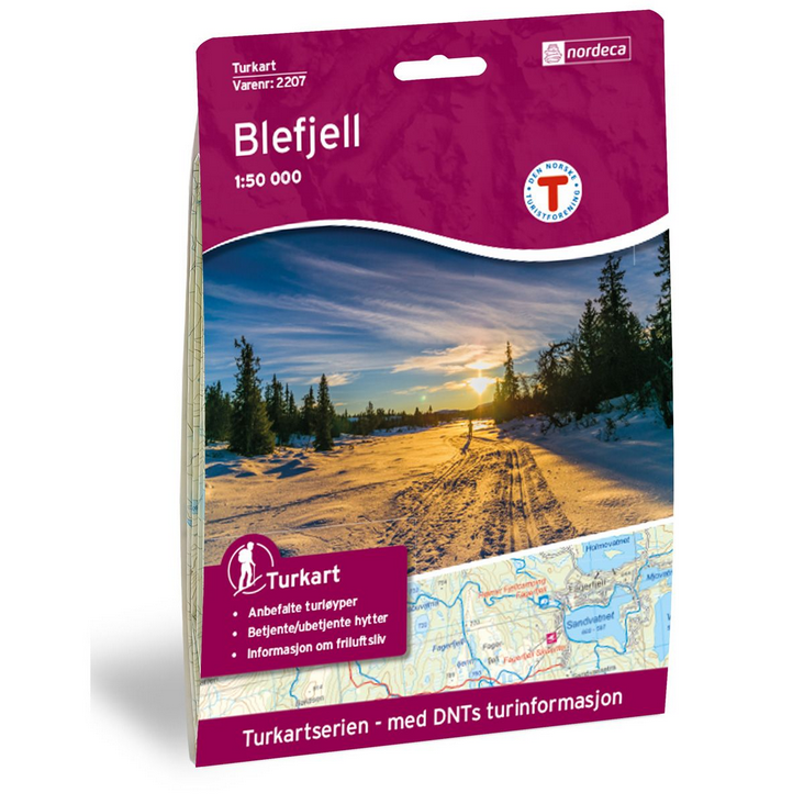 Blefjell 1:50.000 - Turkart