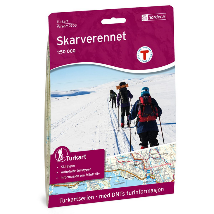 Skarverennet 1:50.000 - Turkart