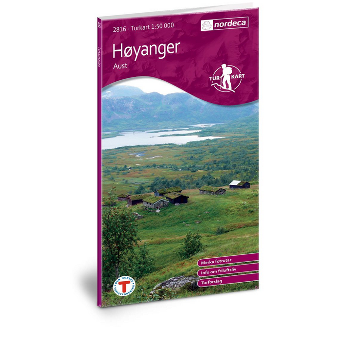 Høyanger Aust 1:50.000 - Turkart
