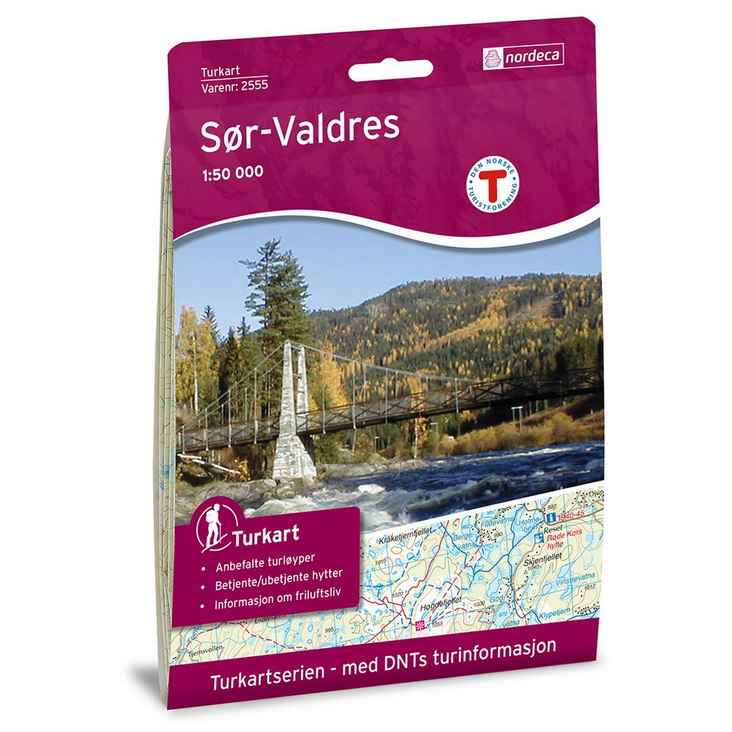 Sør-Valdres 1:50.000 - Turkart
