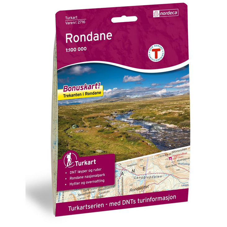 Rondane 1:100.000 - Turkart