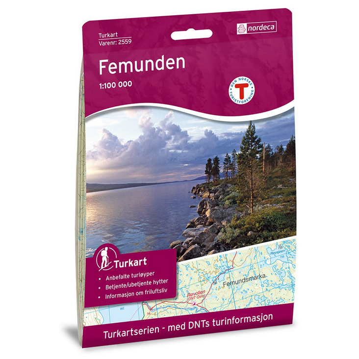 Femunden 1:100.000 - Turkart