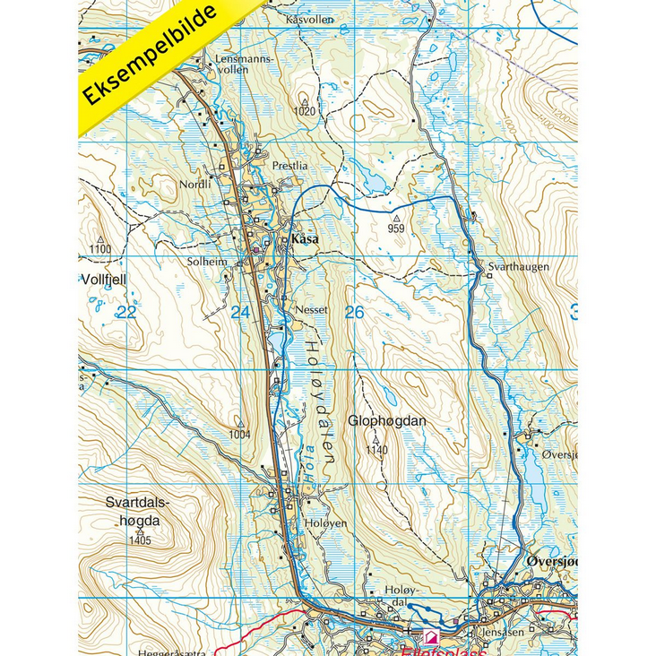 Femunden 1:100.000 - Turkart