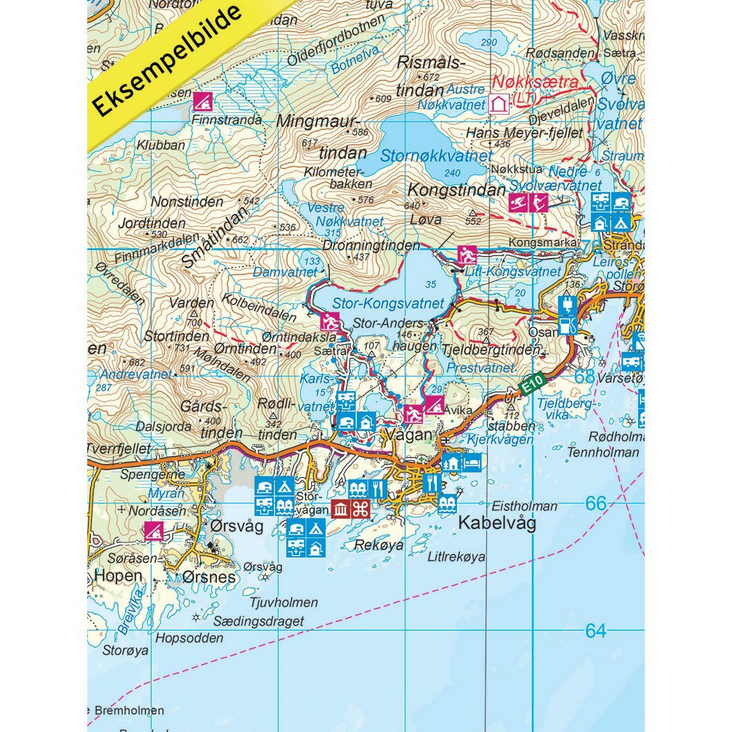 Oslo Nordmark nord 1:25.000 - Turkart