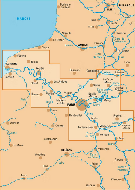 Seine - Kanalführer