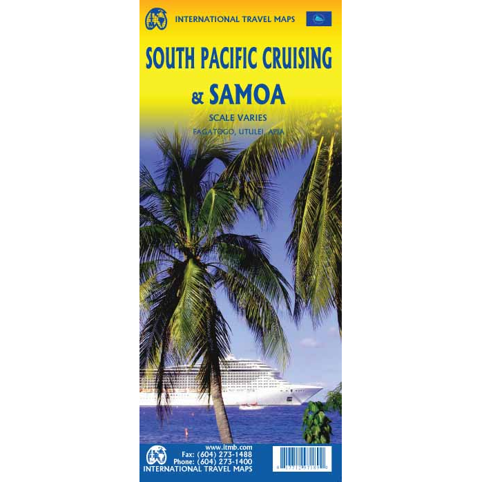 Südpazifik-Kreuzfahrt und Samoa 1:12 Mio. / 1:20.000 - 1:160.000  ITM