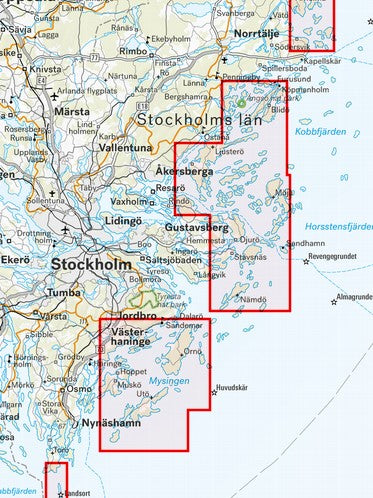 Stockholm Archipelago Trail 1:25.000