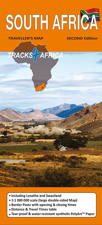 Südafrika Traveller's Map 1:1 Mio.