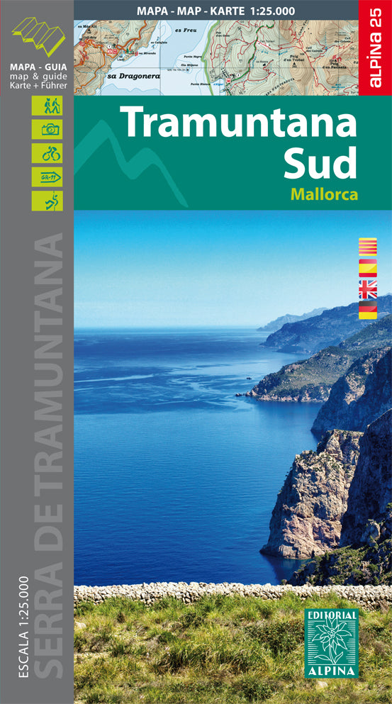 Tramuntana Süd 1:25.000 - Editorial Alpina