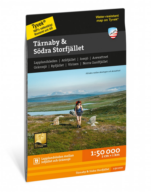 Tärnaby & Södra Storfjället 1:50.000