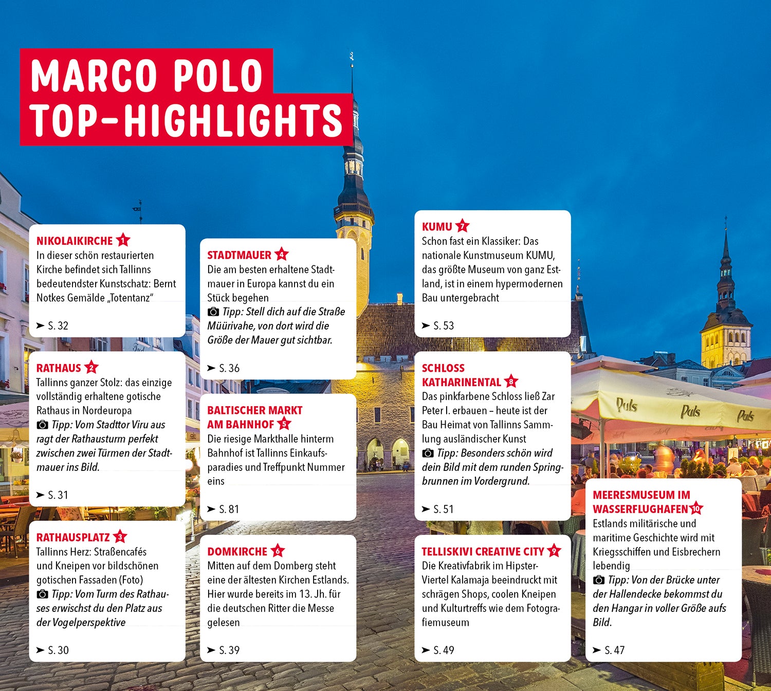 Tallinn - MARCO POLO Reiseführer