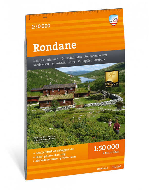 Turkart Rondane 1:50 000