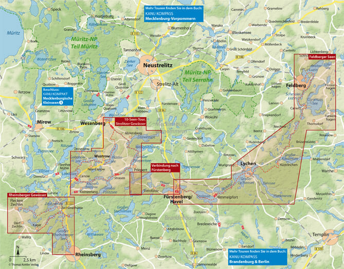 Mecklenburgische Kleinseen 2 - Kanu Kompakt