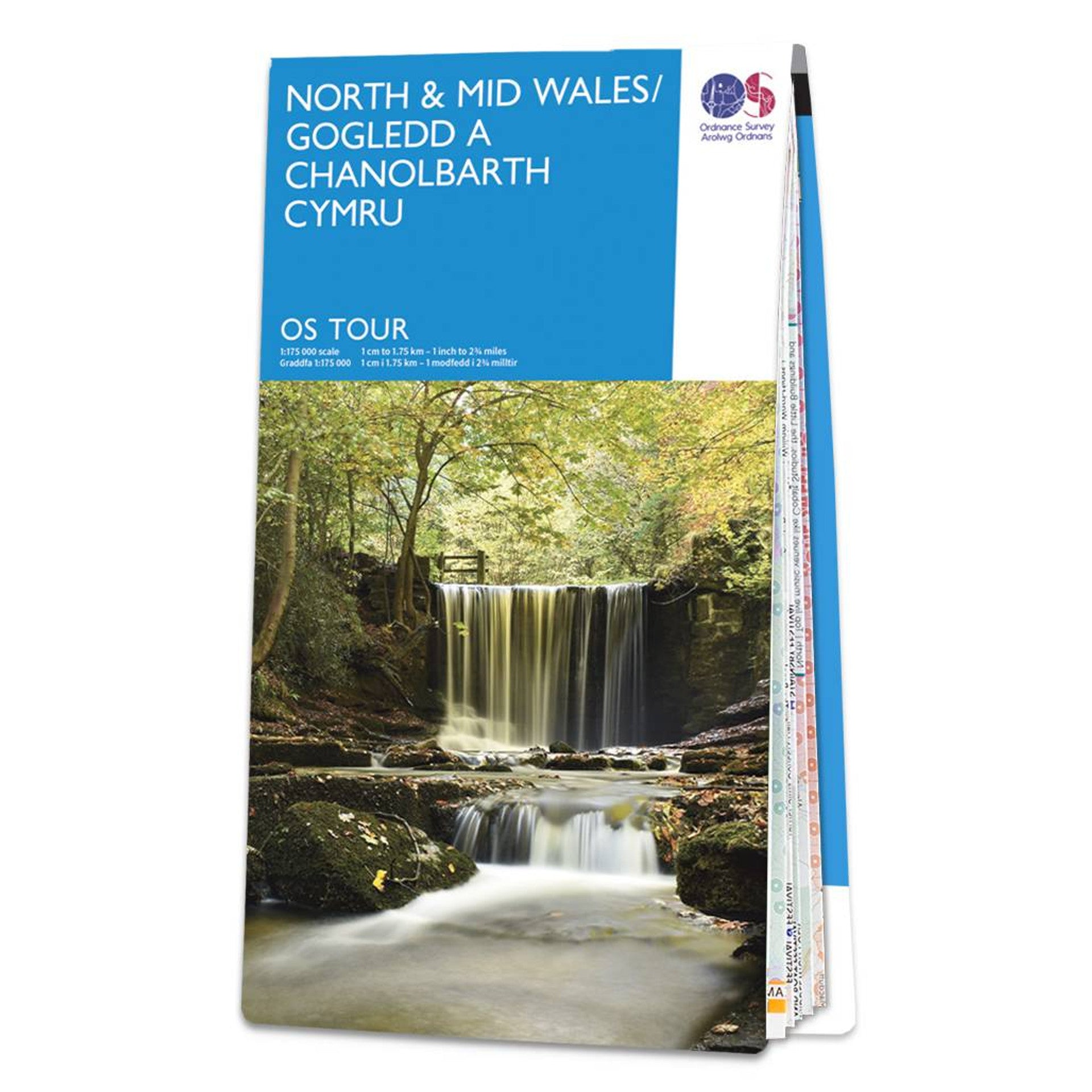 Nord & Mitte Wales 1:175.000 - Touristische Straßenkarte
