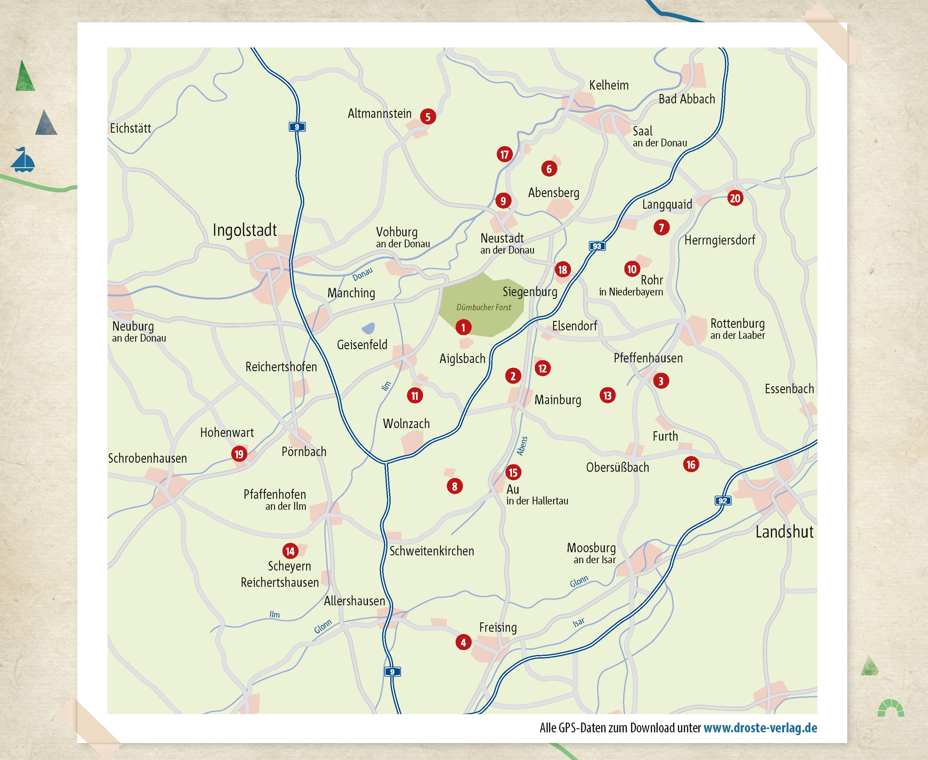 Hallertau. Wandern für die Seele