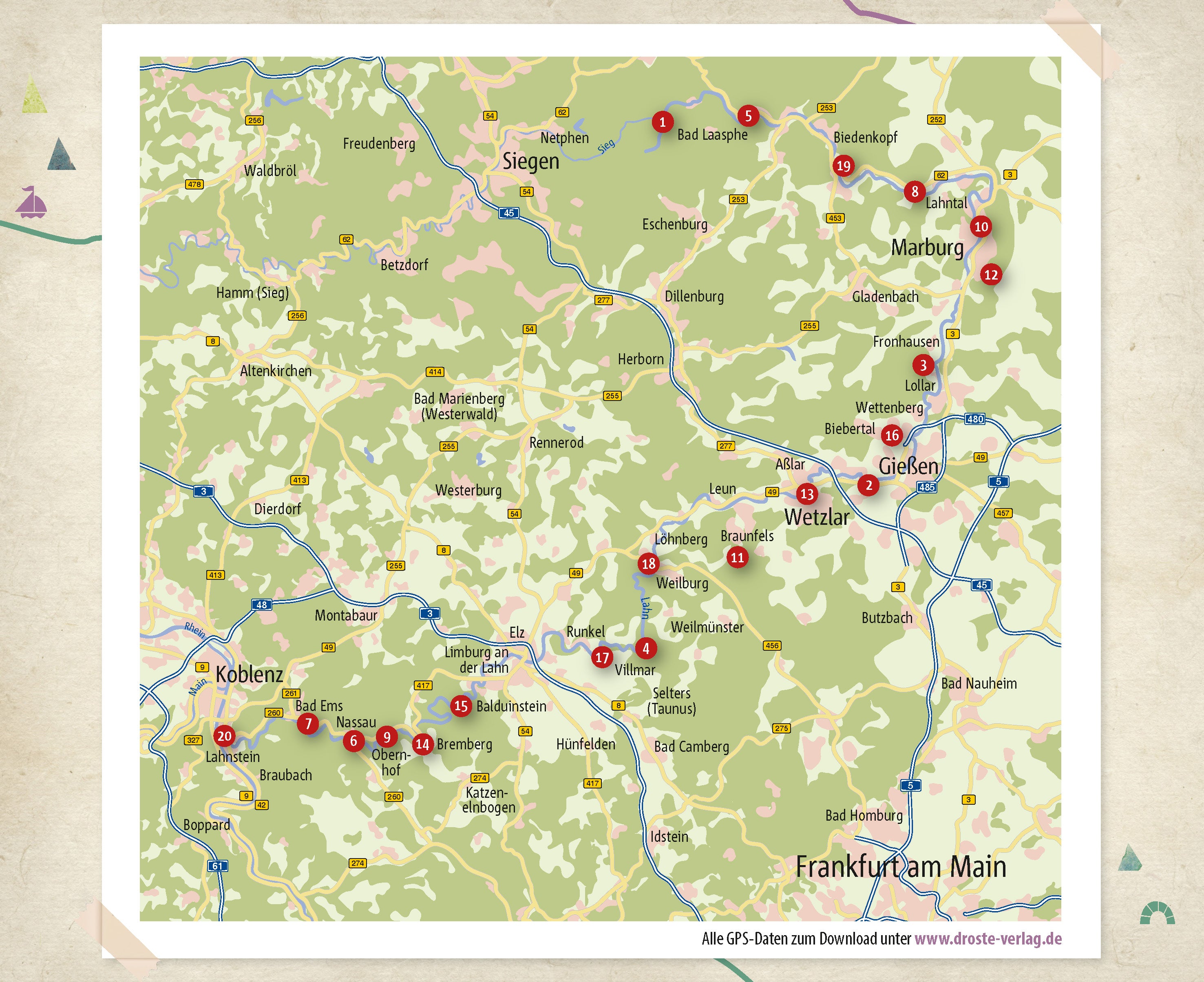 Lahntal. Wandern für die Seele