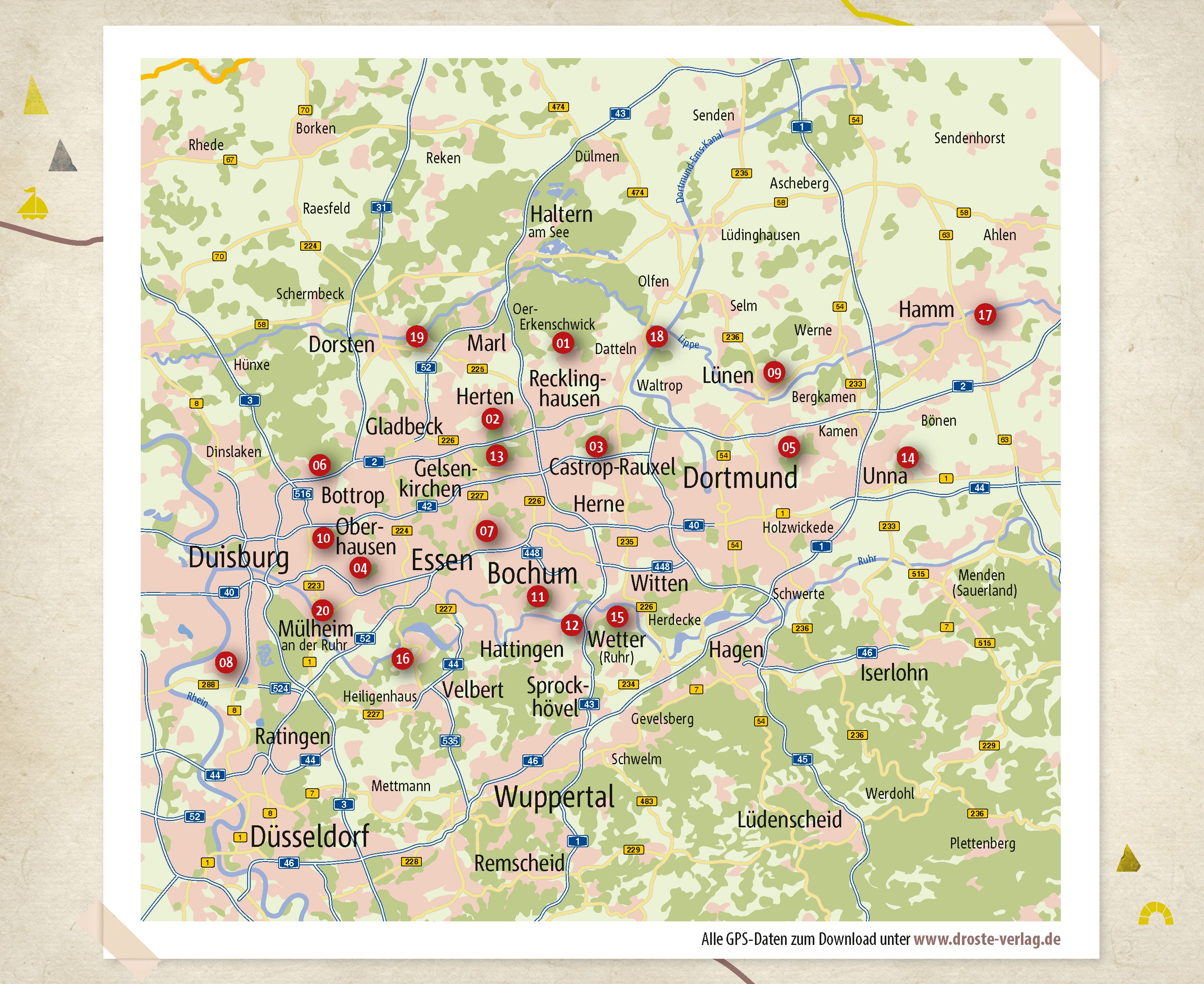 Ruhrgebiet. Wandern für die Seele