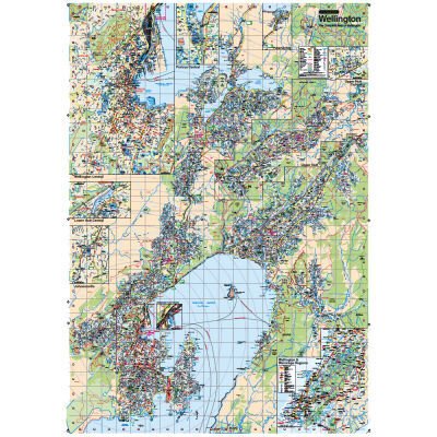 Wellington Stadtplan Kiwimaps