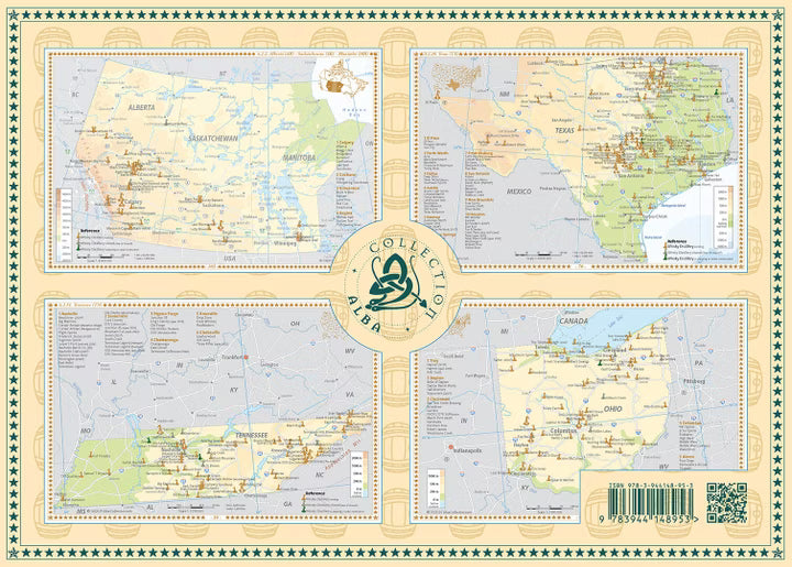 Whisk(e)y Atlas Nordamerika 2025 - Alba-Collection