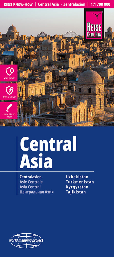 Zentralasien 1:1,7 Mio. - Reise Know How